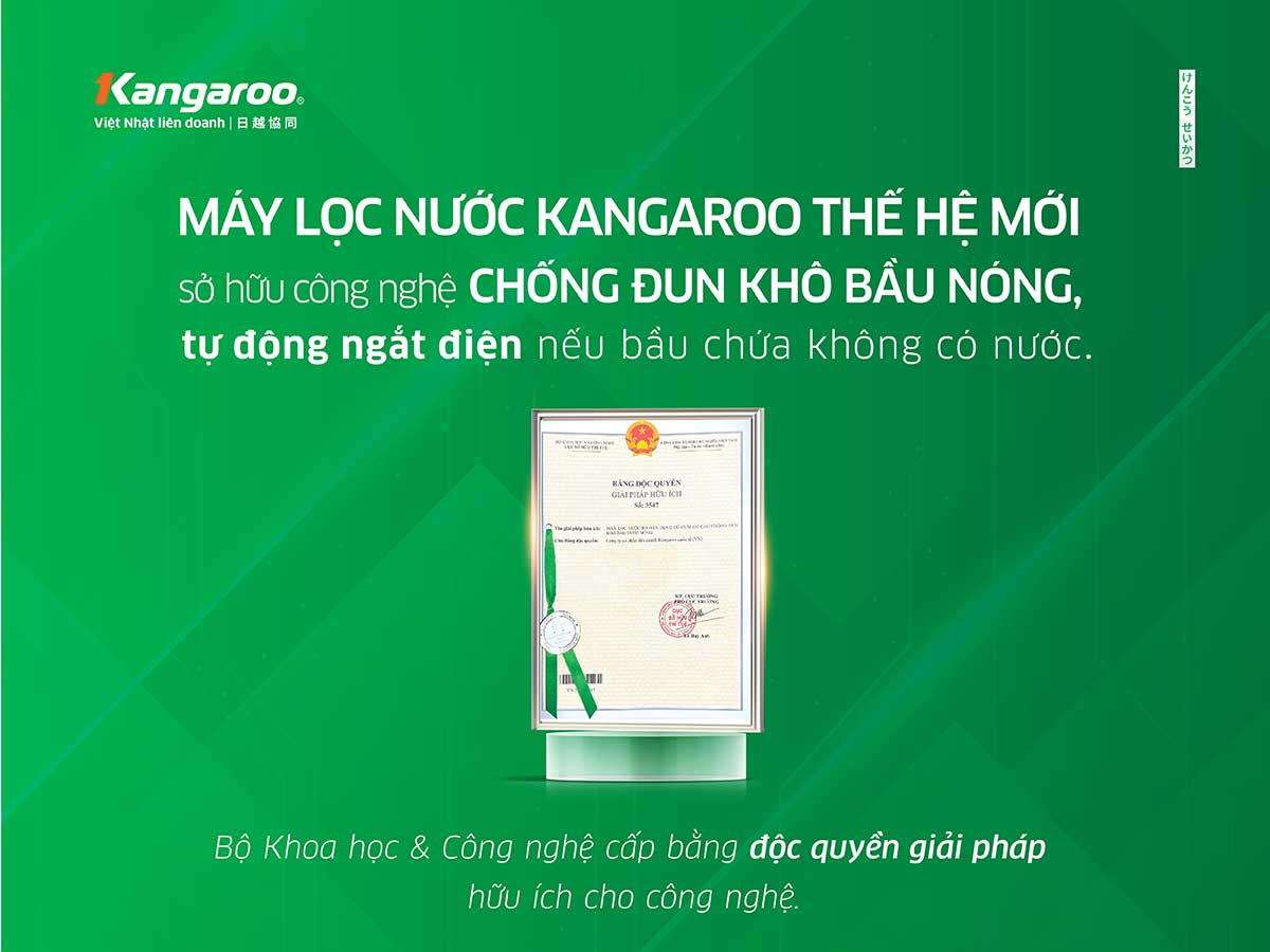 Công nghệ chống đun kho bầu nóng, tự động ngắt điện nếu bầu chứa không có nước
